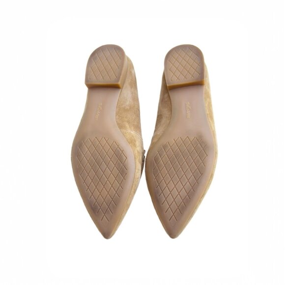 Bella Vita Suede Leather Pointed Toe Loafer (7) - Picture 3 of 4